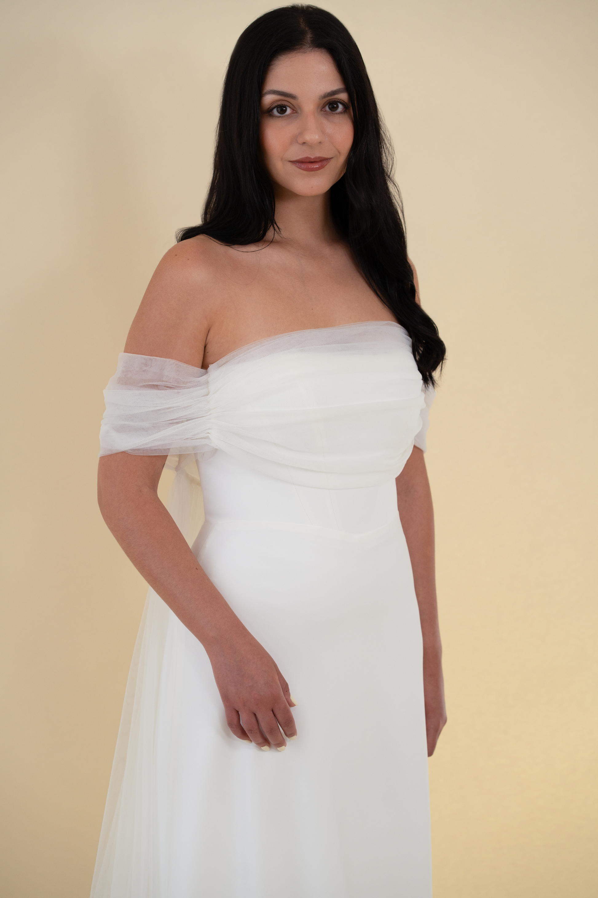 AMENA Elia bridal cape - view 4 of 9