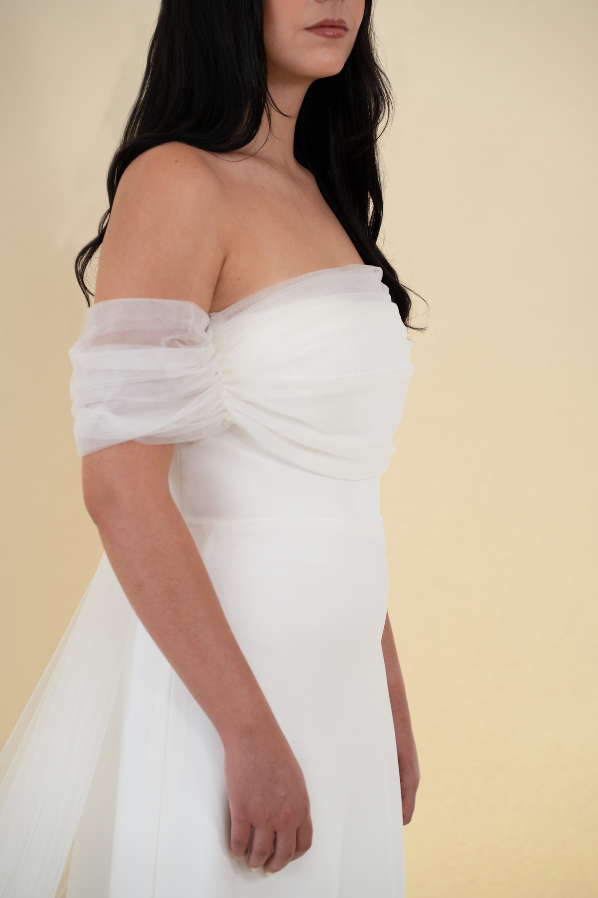 AMENA Elia bridal cape - view 5 of 9