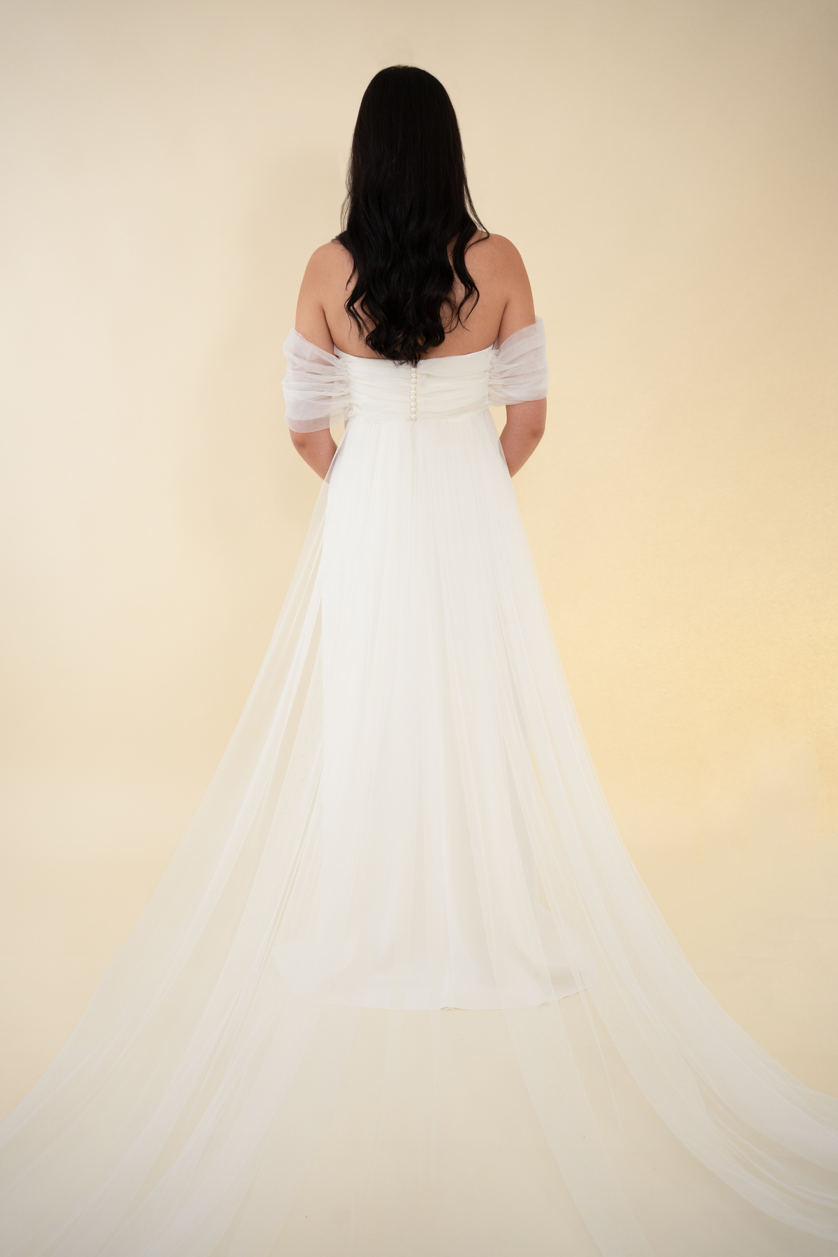 AMENA Elia bridal cape - view 9 of 9