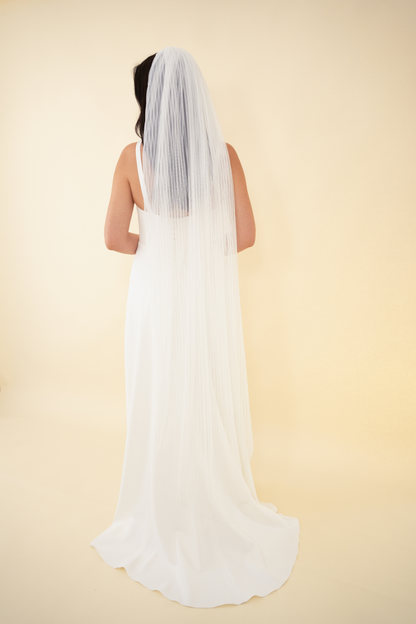 PLEATED VEIL