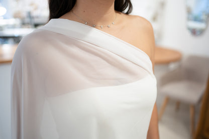 AIRIS | ONE SHOULDER W/ SCARF