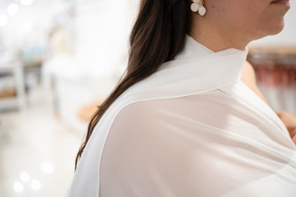 AIRIS | ONE SHOULDER W/ SCARF