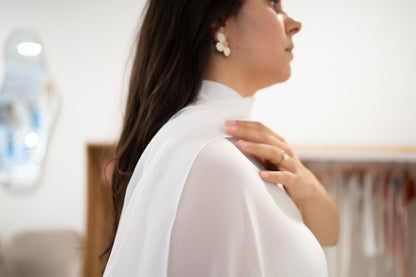 AIRIS | ONE SHOULDER W/ SCARF