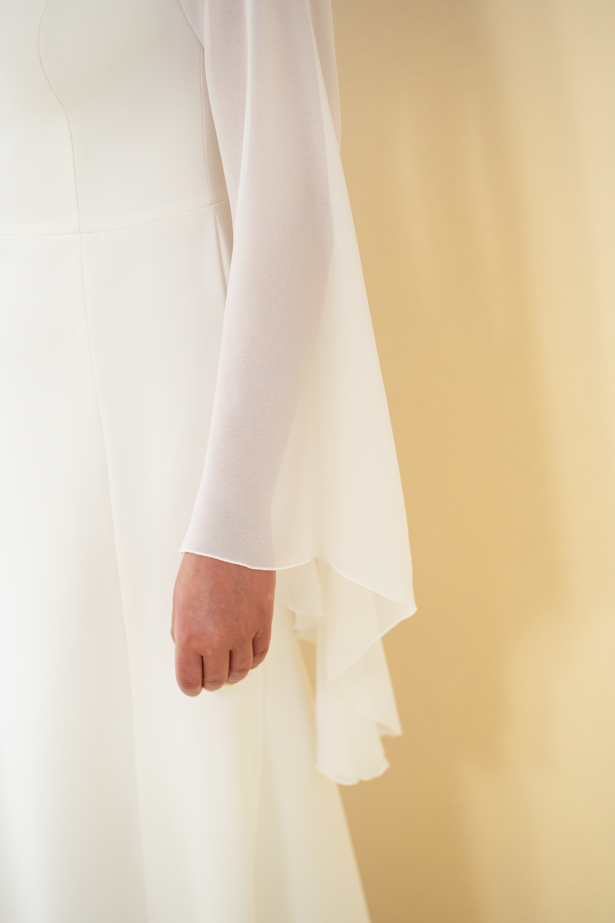 AMENA Bell detachable bridal sleeve - view 1 of 9